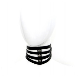 The Red Collier en cuir Xena Pointe